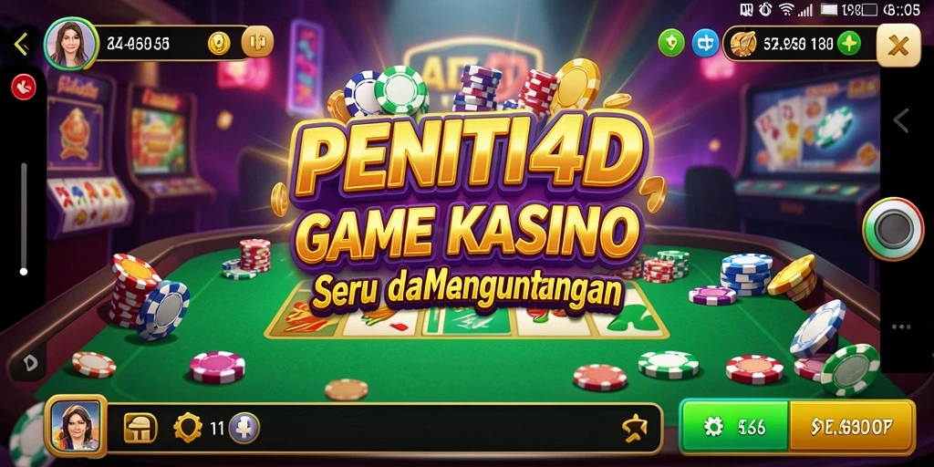 Tampilan menarik dari gameplay PENITI4D yang mendebarkan.
