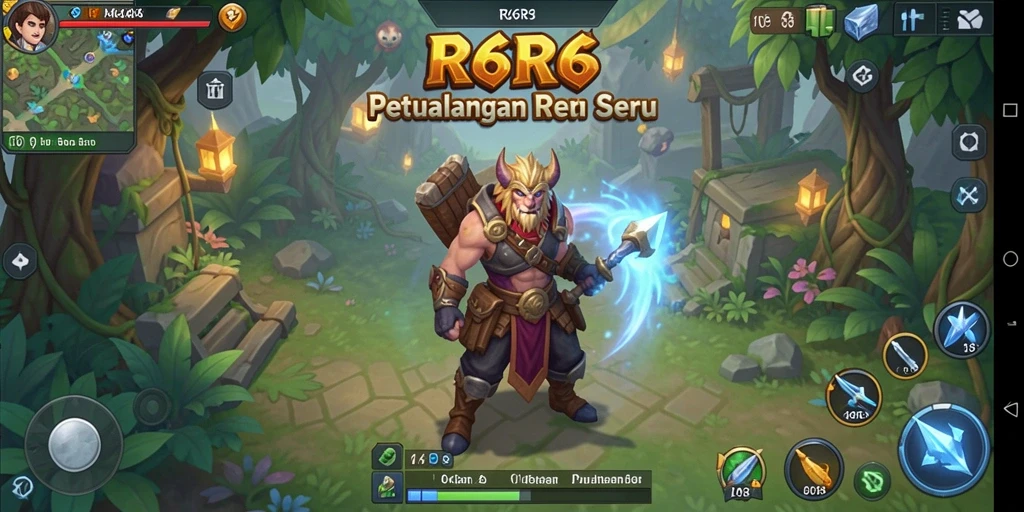 Tampilan gameplay R6R6 yang memikat dan menantang.