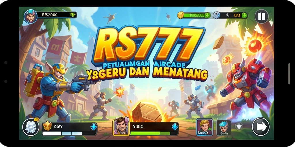 Screenshot gameplay RS777 menampilkan aksi seru dan grafis yang memukau.